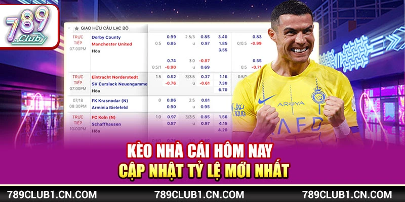Kèo Nhà Cái Hôm Nay – Cập Nhật Tỷ Lệ Mới Nhất